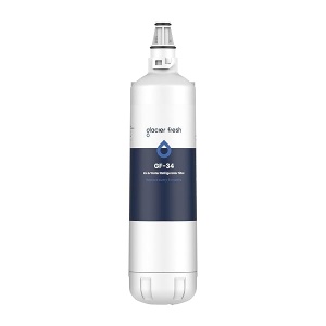 GLACIER FRESH - Filtro de agua de repuesto para máquina de hielo 7012333, compatible con filtro de agua Sub-Zero 7012333, reemplazo de filtro de agua para máquina de hielo, Manitowoc K00374 (paquete