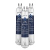 GLACIER FRESH - Filtro de agua para refrigerador 4396841, EDR3RXD1, KAD3RXD1, WHR3RXD1, 4396841, 4396710, filtro 3, 46-9083, 46-9030, 9030, 9083 filtro de agua para refrigerador, paquete de 3