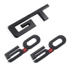 GT Emblema + 5.0 Emblema x 2 para Ford Mustang Badge Decal, Negro mate