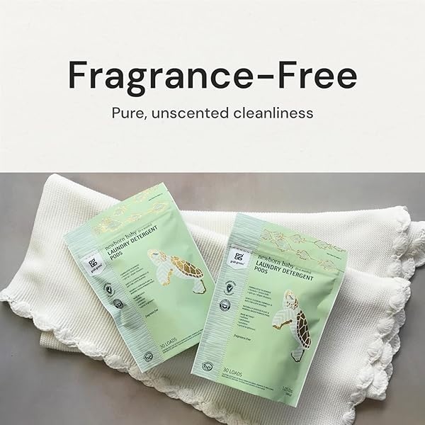 Grab Green Natural Baby Detergente Cápsulas de 0 a 4 meses, sin fragancia, 2 unidades - Image 5