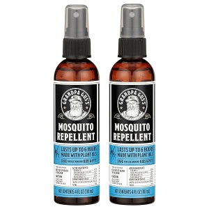 Grandpa Gus's Natural Mosquito Repellent Spray - Camping & RV - 4oz - 2 Pack