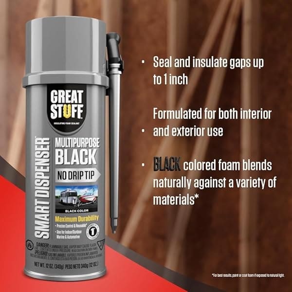 Great Stuff 99112876 Smart Dispenser Multipurpose Black, 12 Oz. - Image 4