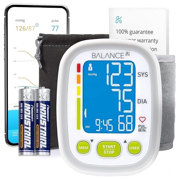 Greater Goods - Muñeca digital para monitor de presión arterial – Puño de muñeca ajustable de alta calidad, máquina automática de presión arterial para uso doméstico, diseñada en San Luis