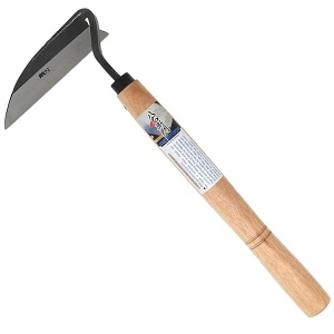 HACHIEMON Herramienta japonesa para desmalezar, borde muy afilado, Nejiri Gama