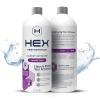 HEX Performance Detergente de lavandería, campos de lavanda, 32 cargas (paquete de 2) – Diseñado para ropa activa, respetuoso con el medio ambiente