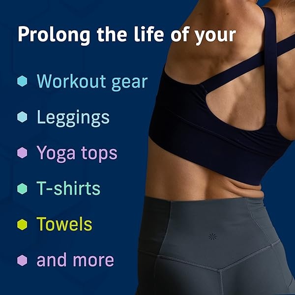 HEX Performance Eco Package - Detergente líquido para colada, sin fragancia, 100 cargas, diseñado para ropa activa, respetuoso con el medio ambiente, fórmula concentrada - Image 8