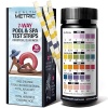 Health Metric - Tiras de prueba de agua para piscina y spa de 7 vías para tina de hidromasaje | 50 ct | Kit de prueba de agua para piscina para cloro, bromo, alcalinidad, pH y ácido cianúrico, tiras