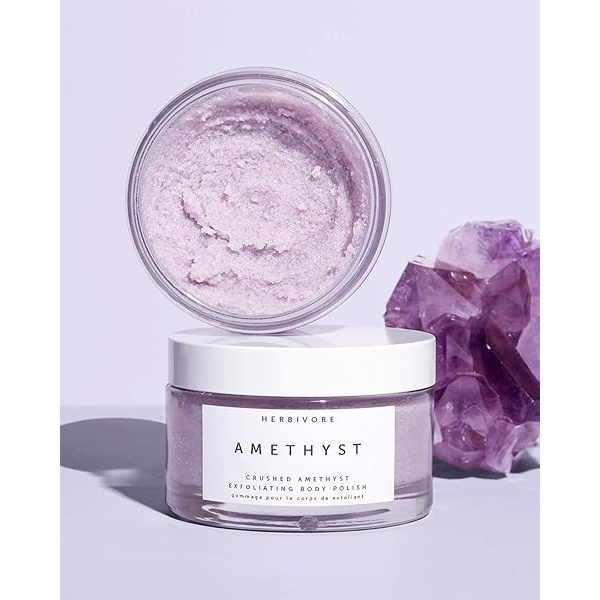 Herbivore - Esmalte corporal exfoliante de amatista natural (6 onzas | 200 g) - Image 3