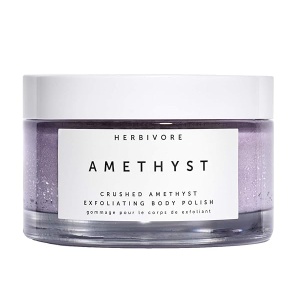 Herbivore - Esmalte corporal exfoliante de amatista natural (6 onzas | 200 g)