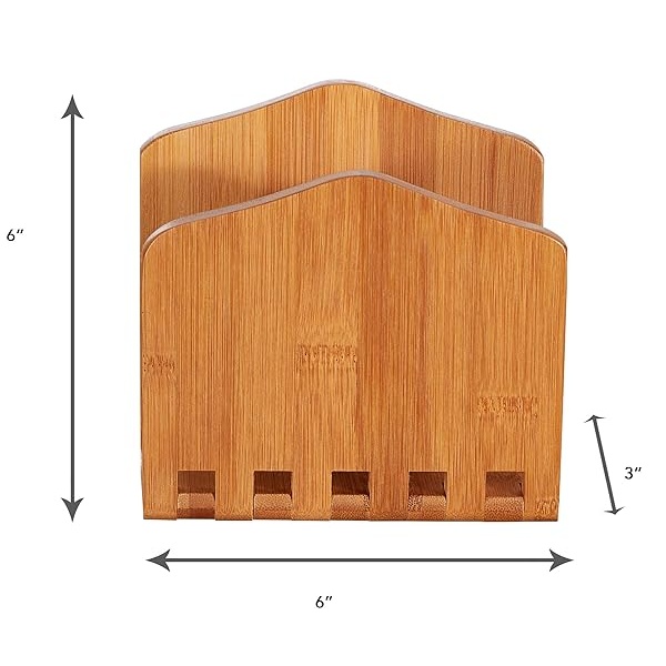 Home Intuition - Servilletero ajustable de bambú - Image 6