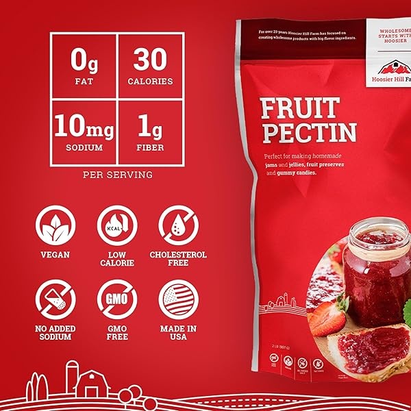 Hoosier Hill Farm Hoosier Hill Pectina de frutas, 2 libras - Image 4
