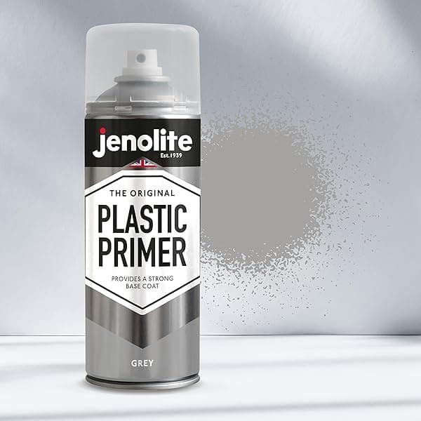 JENOLITE - Aerosol de plástico para imprimación | Gris, imprimación de plástico duradero de alta calidad, ideal para muebles de jardín de plástico, macetas y otros plásticos duros | 400 ml (14 onzas) - Image 7