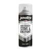JENOLITE Directorust - Pintura en aerosol para barbacoa y estufa, color negro, resistente a altas temperaturas hasta 650 °C, barbacoas, estufas, chimeneas, automóviles, pantallas de fuego y