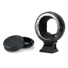 JJC EF-EOS R Adaptador de Montaje de Lente Objetivo Adaptador de Enfoque automático de Metal para Canon Sigma Tamron EF EF-S Lente a Cámara Canon EOS R8 R50 R6 Mark II R RP R3 R5 R6 R7 R10