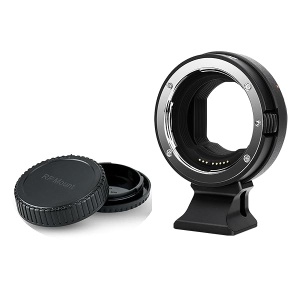 JJC EF-EOS R Adaptador de Montaje de Lente Objetivo Adaptador de Enfoque automático de Metal para Canon Sigma Tamron EF EF-S Lente a Cámara Canon EOS R8 R50 R6 Mark II R RP R3 R5 R6 R7 R10