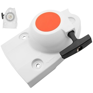 JOHAHTANG TS410 - Arrancador de retroceso, conjunto de retroceso para motosierra Stihl TS410 TS420 sierras de corte 4238-190-0300, TS420 Conjunto de cable de tracción TS420Z TS480I TS500I TS510I Piezas de arranque de retroceso