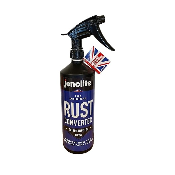 Jenolite convertidor de óxido – Convierte el óxido para dejar una superficie imprimada lista para pintar, 946 ml