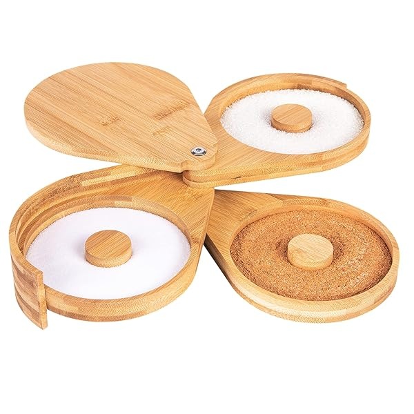 Jillmo Margarita - Juego de bimmer de sal de bambú con 3 lazos para cóctel, accesorios para bar de fiesta (no incluidos)