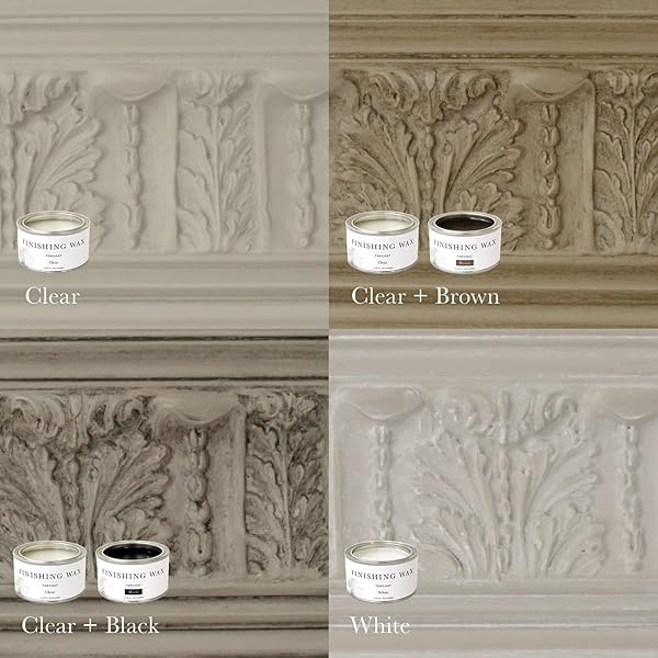 Jolie Cera de acabado, pintura protectora para la capa superior, uso en muebles de interior, armarios, paredes, decoración del hogar y accesorios, sin olor, no peligrosa, color blanco, 500 ml - Image 6