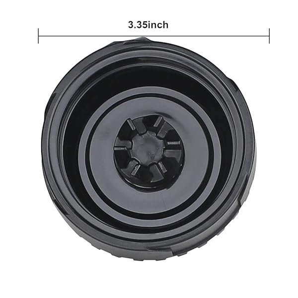 Joyparts Hoja de piezas de repuesto, compatible con Ninja Blender BL201/BL200, accesorios adecuados para Ninja BL201C/BL209/BL203QBK (6 aletas) (1) - Image 6