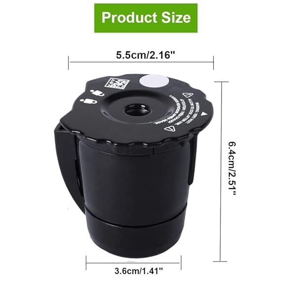 K250 - Filtro de café molido reutilizable compatible con Keurigg My K Cup 2.0 1.0 K300 K350 K375 K400 K450 K475 - Filtro de café molido mejorado (Paquete de 3) - Image 4