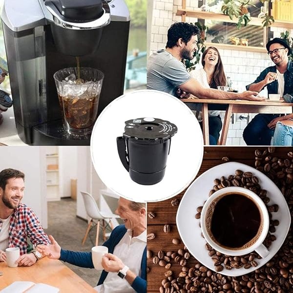 K250 - Filtro de café molido reutilizable compatible con Keurigg My K Cup 2.0 1.0 K300 K350 K375 K400 K450 K475 - Filtro de café molido mejorado (Paquete de 3) - Image 8