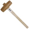 KAKURI Maza de madera para carpintería de roble de 45 mm, martillo de madera japonesa para cincelar, ajuste de plano japonés, montaje de muebles, fabricado en Japón