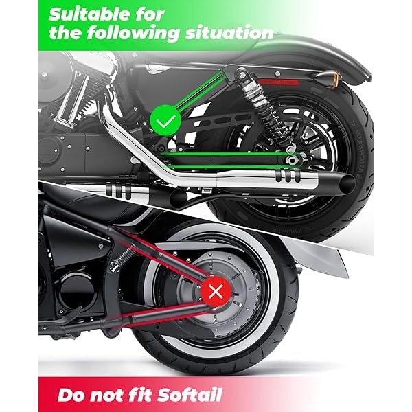 KEMIMOTO - Bolsa de herramientas para el lado izquierdo para motocicleta, bolsa de herramientas para Sportster Street Rebel 300 500, piel sintética - Image 5