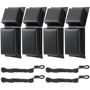 KEMIMOTO PWC - Parachoques de moto acuática, parachoques de barco para acoplamiento, parachoques de diseño plegable con longitud de 13.5 pulgadas, accesorios de moto acuática