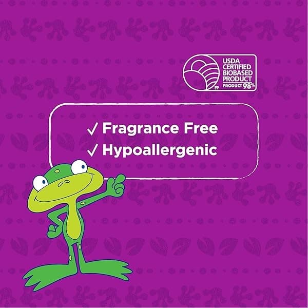 Kandoo Toallitas desechables para bebé y niños, sin perfume para piel sensible, hipoalergénicas para entrenamiento de orinal húmedo, 50 unidades, paquete de 10 + tina - Image 4