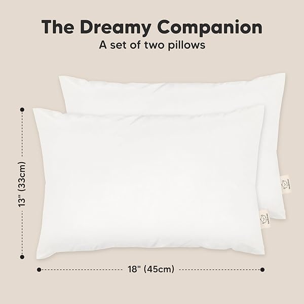 KeaSafari - Juego de 2 fundas de almohada de algodón suave de 45,7 x 33 cm para bebés, recién nacidos, bebés y niños pequeños (se venden por separado, lavable a máquina y apto para secadora), color blanco - Image 4