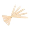 KingSeal - Tenedores de bambú de 2 puntas, 8,9 cm, Casual, 2