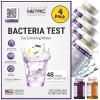 Kit de prueba de bacterias coliformes para agua potable, fácil de usar, kit de prueba de calidad del agua de 48 horas para agua de llave y pozo en el hogar, método de prueba aprobado por la EPA, fabricado en los Estados Unidos, incl. E Coli | Paquete de 4