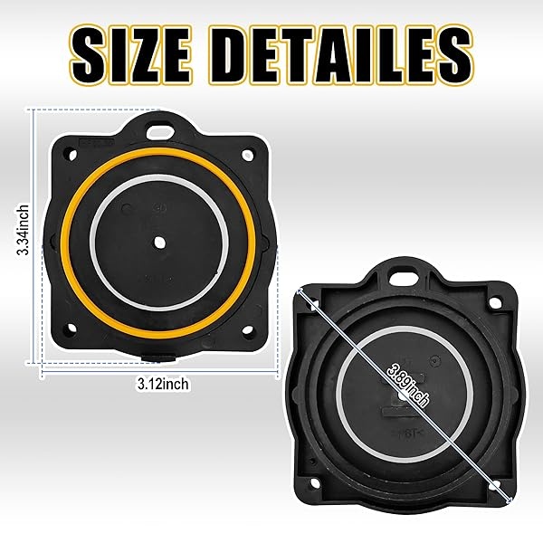 Kit de reconstrucción de diafragma de bomba de aire para Hiblow Hp-60/Hp-80 - Image 3