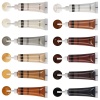 Kit de reparación de madera para retocar cualquier mueble de madera, 12 colores de superficie de cubierta de arañazos para mesa de piso de madera, pintura de muebles de relleno, roble, gabinete, puerta, chapa, cereza, nogal