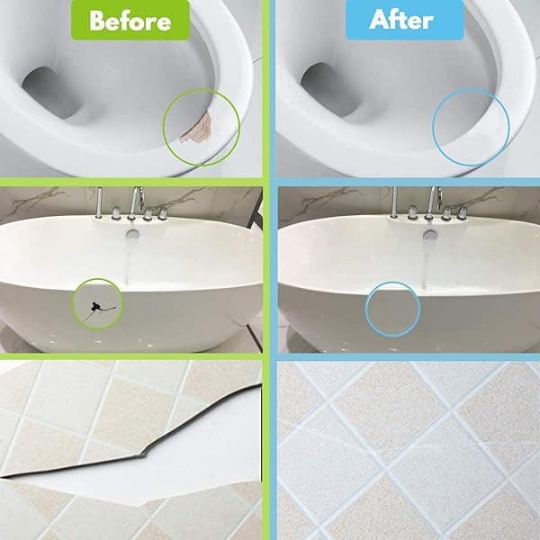 Kit de reparación para tina, azulejos y ducha, color blanco - Image 6