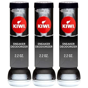 Kiwi Zapatilla Desodorante Spray para Olor de Zapatos, Negro -