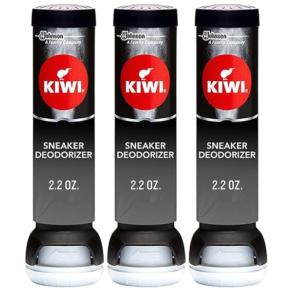 Kiwi Zapatilla Desodorante Spray para Olor de Zapatos, Negro -