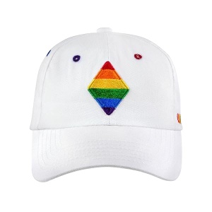 LUCKY DIAMOND Béisbol unisex para adultos, Blanco, 26-30W