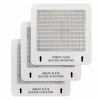 LUFUTATECH Placas de ozono de cerámica universales para generadores de ozono genéricos, purificador de aire de purificación lavable, placas de ozono de repuesto de 4.5 x 4.5 pulgadas (paquete de 3)