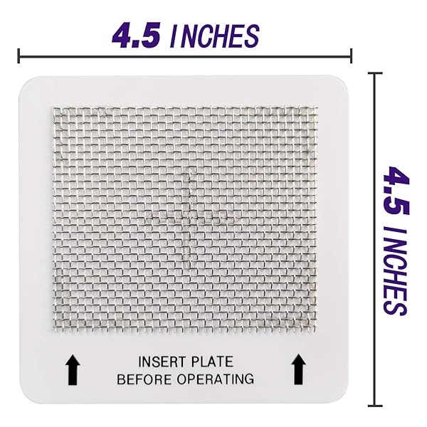 LUFUTATECH Placas de ozono de cerámica universales para generadores de ozono genéricos, purificador de aire de purificación lavable, placas de ozono de repuesto de 4.5 x 4.5 pulgadas (paquete de 3) - Image 3