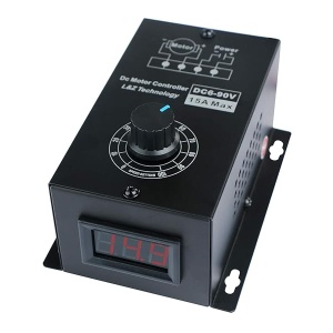 L&Z Controlador de velocidad del motor CC PWM 6-90V 15A Módulo de control de ajuste del motor 1000W 16kHz