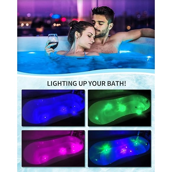 Light Up Bath Bombs with Surprise Inside,Natural Bath Bombs Gift Set 6 with Essential Oils,Magnesium Bath Bombs for Women Relaxing Spa Bath Skin Moisturize Gifts for Women - Image 4