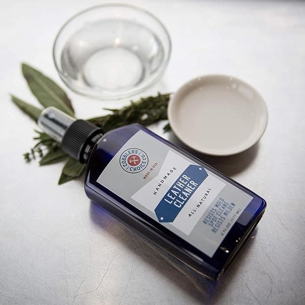 Limpiador de piel totalmente natural, diseñado para combatir las manchas frescas, la suciedad, la acumulación de polvo, fácil aplicación en spray, Blanco, 6oz (177 mL) - Image 4