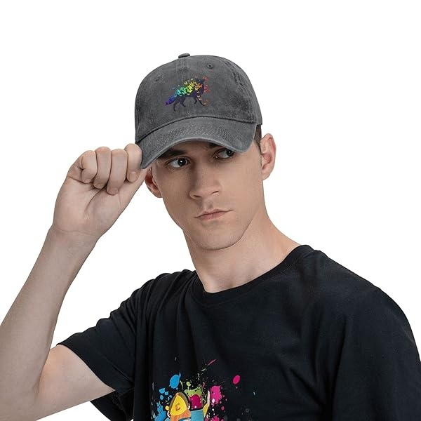 MORSNE Gay Hat Fashion Washable Adjustable Cool Baseball Caps Trucker Cap Dad Hat Running Hats for Men Women Unisex TeenagerQ - Image 8