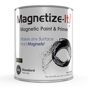 Magnetize-It! Pintura e imprimación magnética (a base de agua) – Rendimiento estándar 32 onzas, MISTD-1530