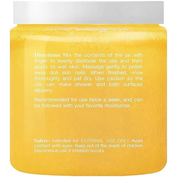 Majestic Pure Sweet Orange Body Scrub - Exfoliates, Moisturizes, and Nourishes Skin, 10 oz - Image 6