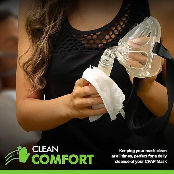 Mars Wellness CPAP toallitas limpiadoras – sin perfume fabricado en Estados Unidos, 62 toallitas de 6 x 7 – Biodegradables sin pelusas, 1 paquete - Image 8