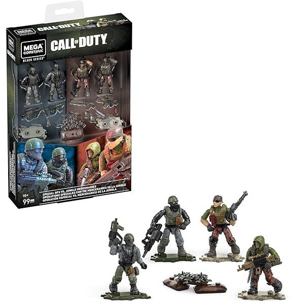 Mega Construx™ Call of Duty Surtido de Tropas Juguete para niños de 10 años en adelante