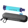 Membrane Solutions - Filtro de agua portátil con funda de transporte oficial, bolsa de paja de filtración de agua de emergencia, purificador de agua ligero de 5 etapas para camping, senderismo,